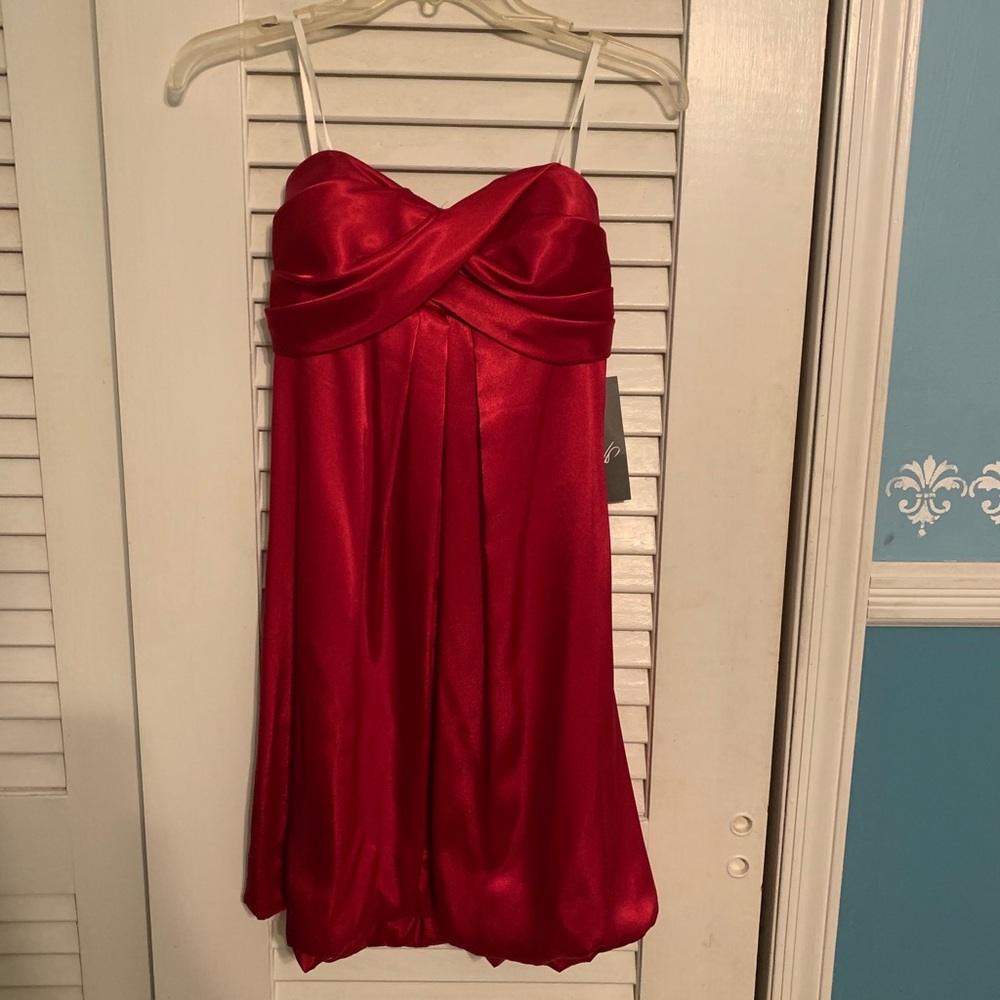 Silky Red Lord & Taylor Cocktail Dress